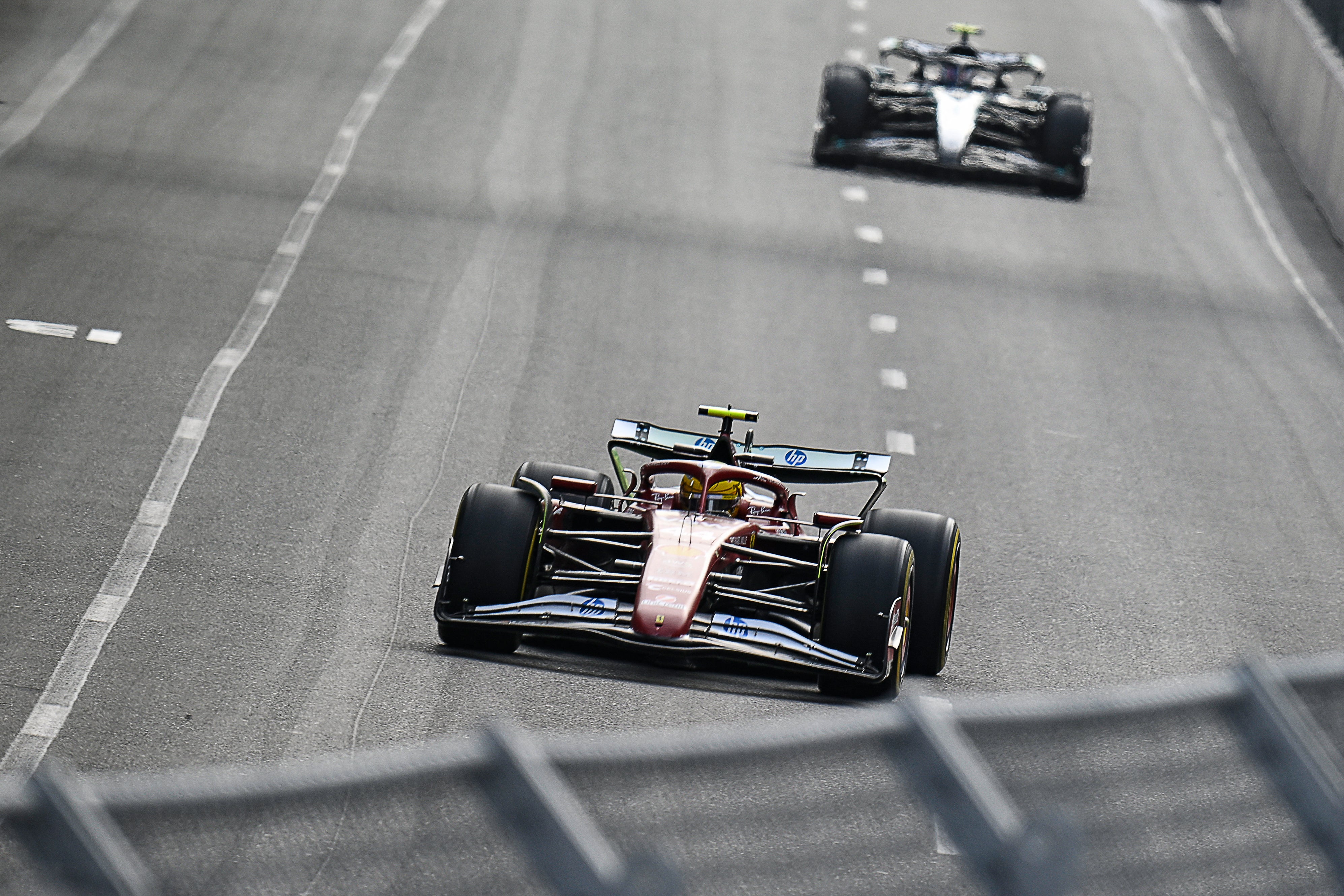 Lewis Hamilton topped FP2 ahead of Charles Leclerc his Ferrari teammate