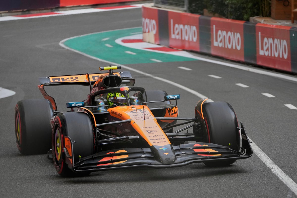 F1 Azerbaijan GP LIVE: Qualifying updates and times as Norris eyes pole in Baku