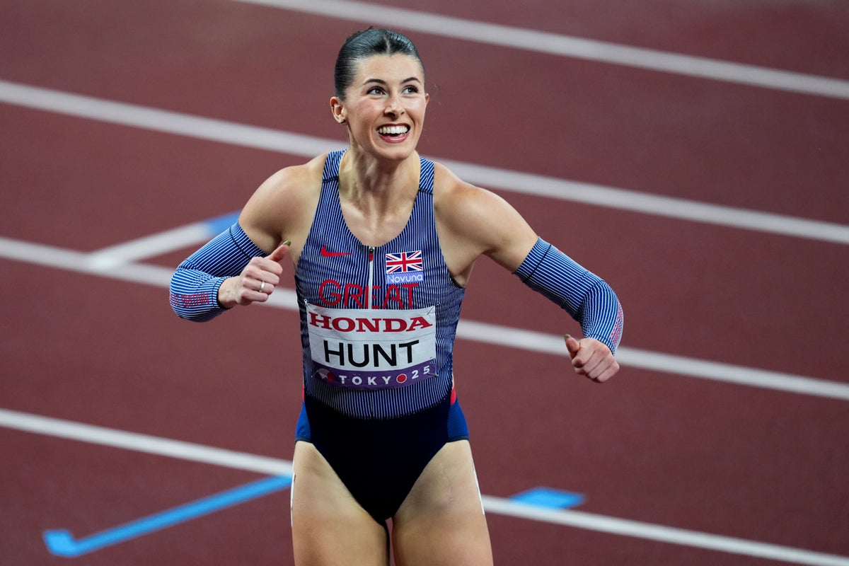 Britain's Amy Hunt Wins 200m Silver at World Athletics Championships