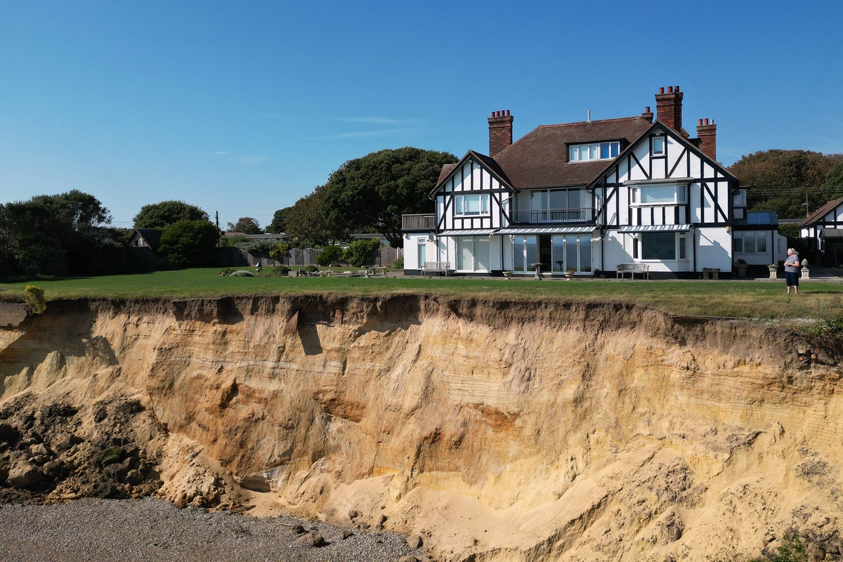 Widow, 88, Told No Defence Planned as Suffolk Clifftop Home Faces Erosion Loss