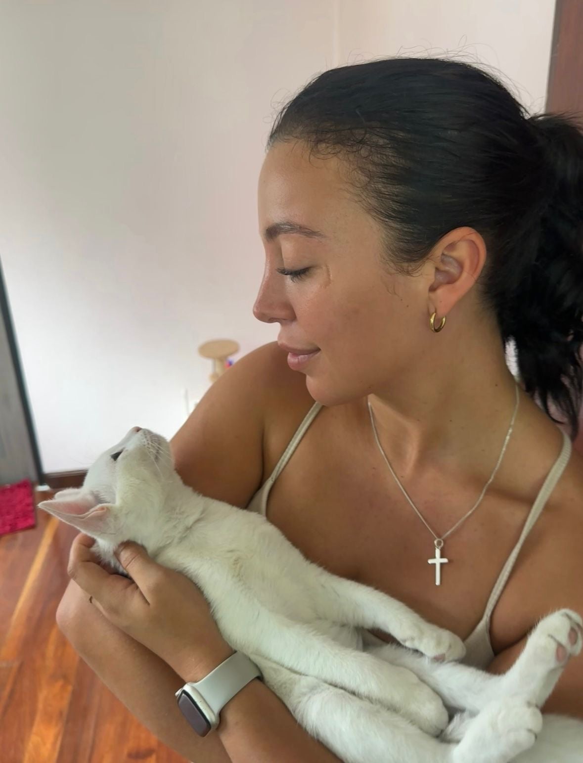 <p>Alysha Pyrgotis, 27, caught typhoid while backpacking in Indonesia </p>