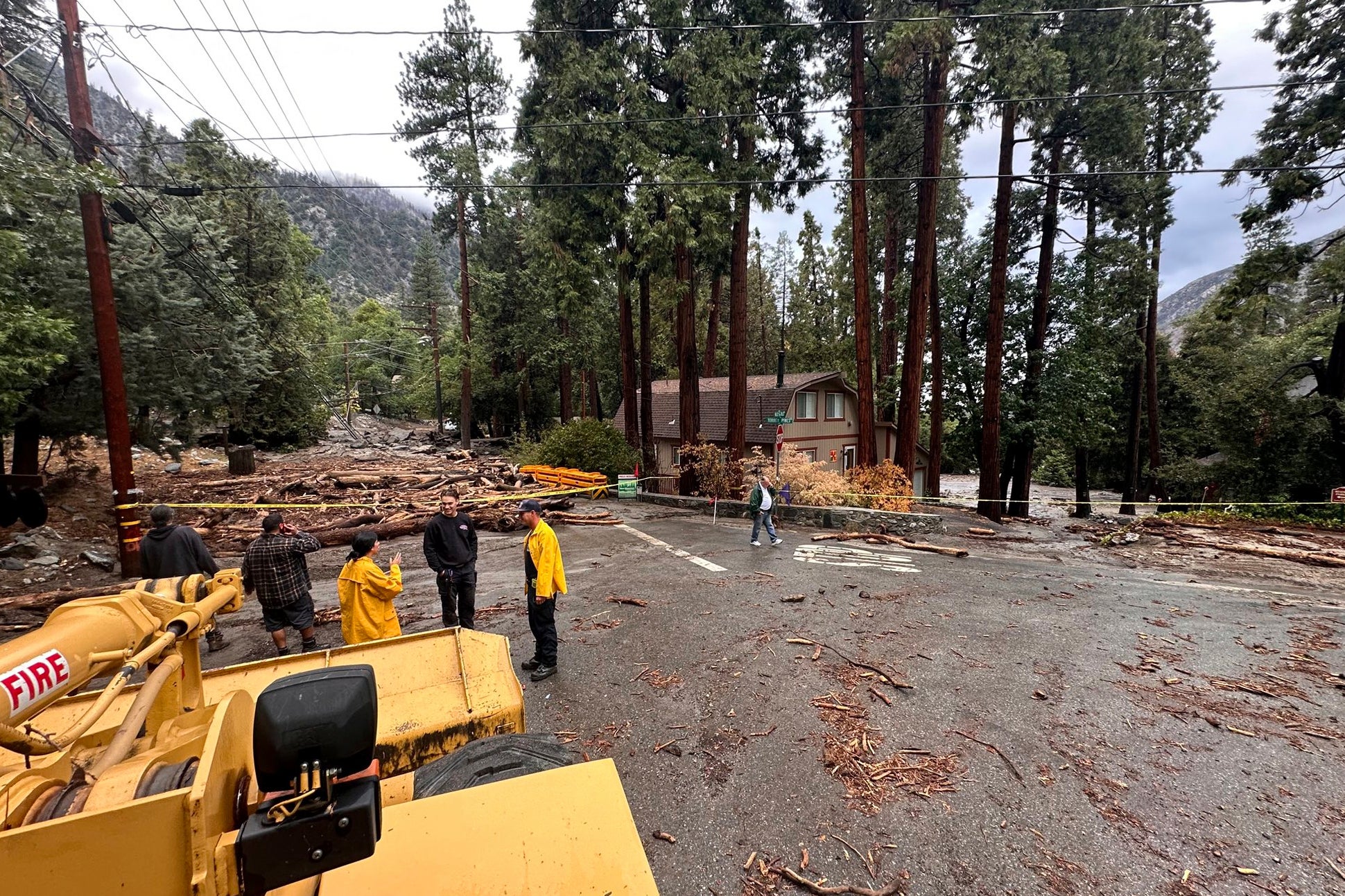 California Mudslides Extreme Weather