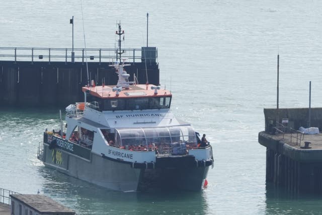 The deal with France will see people who cross the Channel in small boats detained and deported, in exchange for others who apply through a safe route. (Jonathan Brady/PA)