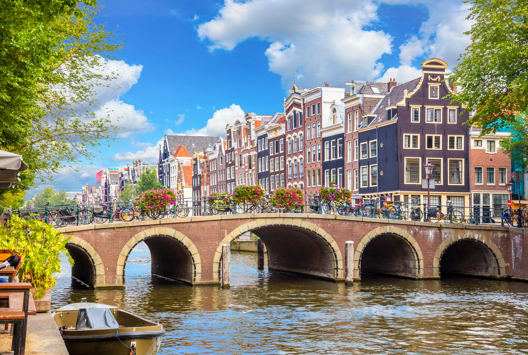 Amsterdam's higgledy-piggledy houses will leave you spellbound