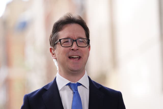 Alex Burghart, the shadow Northern Ireland Secretary (Ben Whitley/PA)