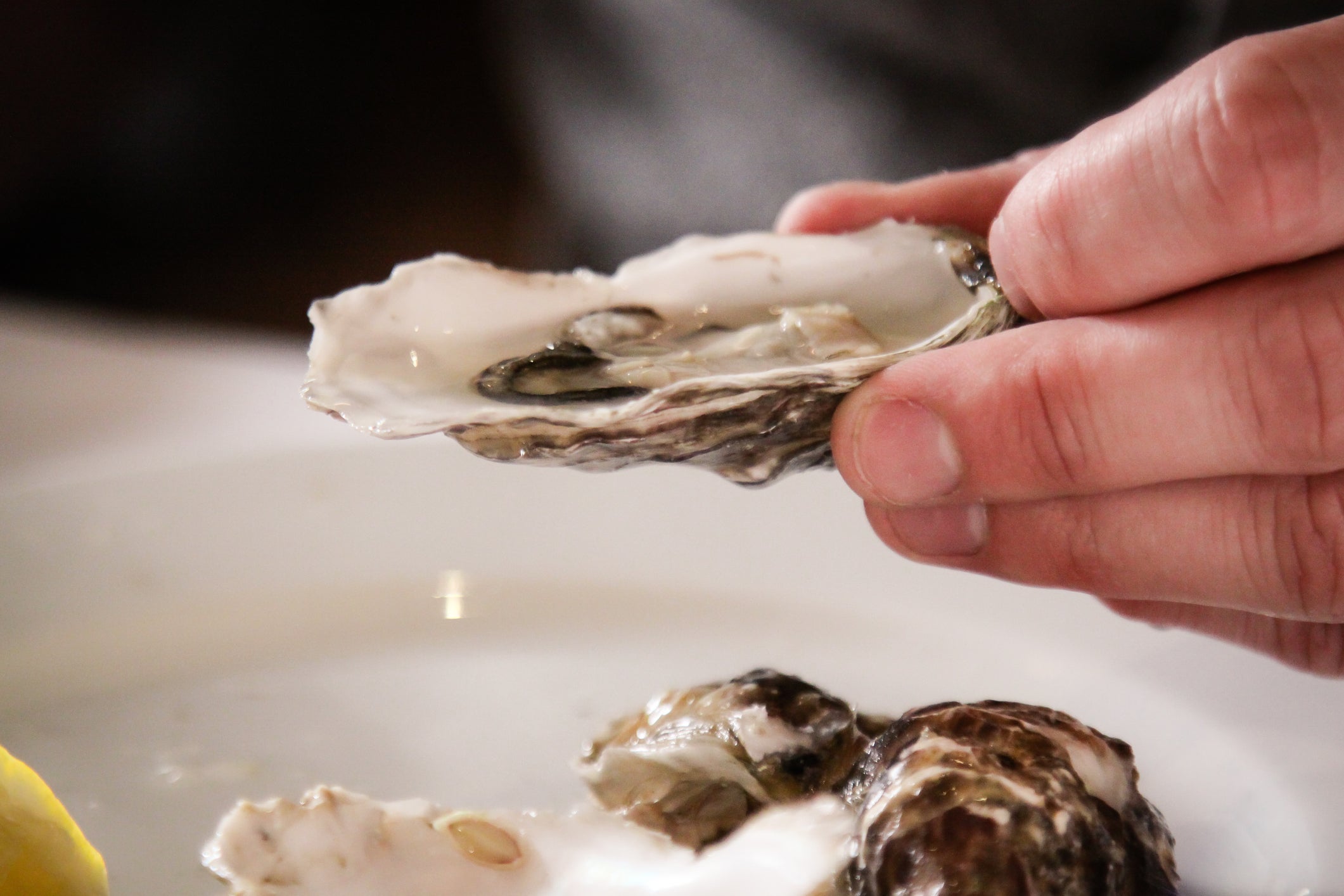 Some people are infected after consuming oysters that contain the bacteria