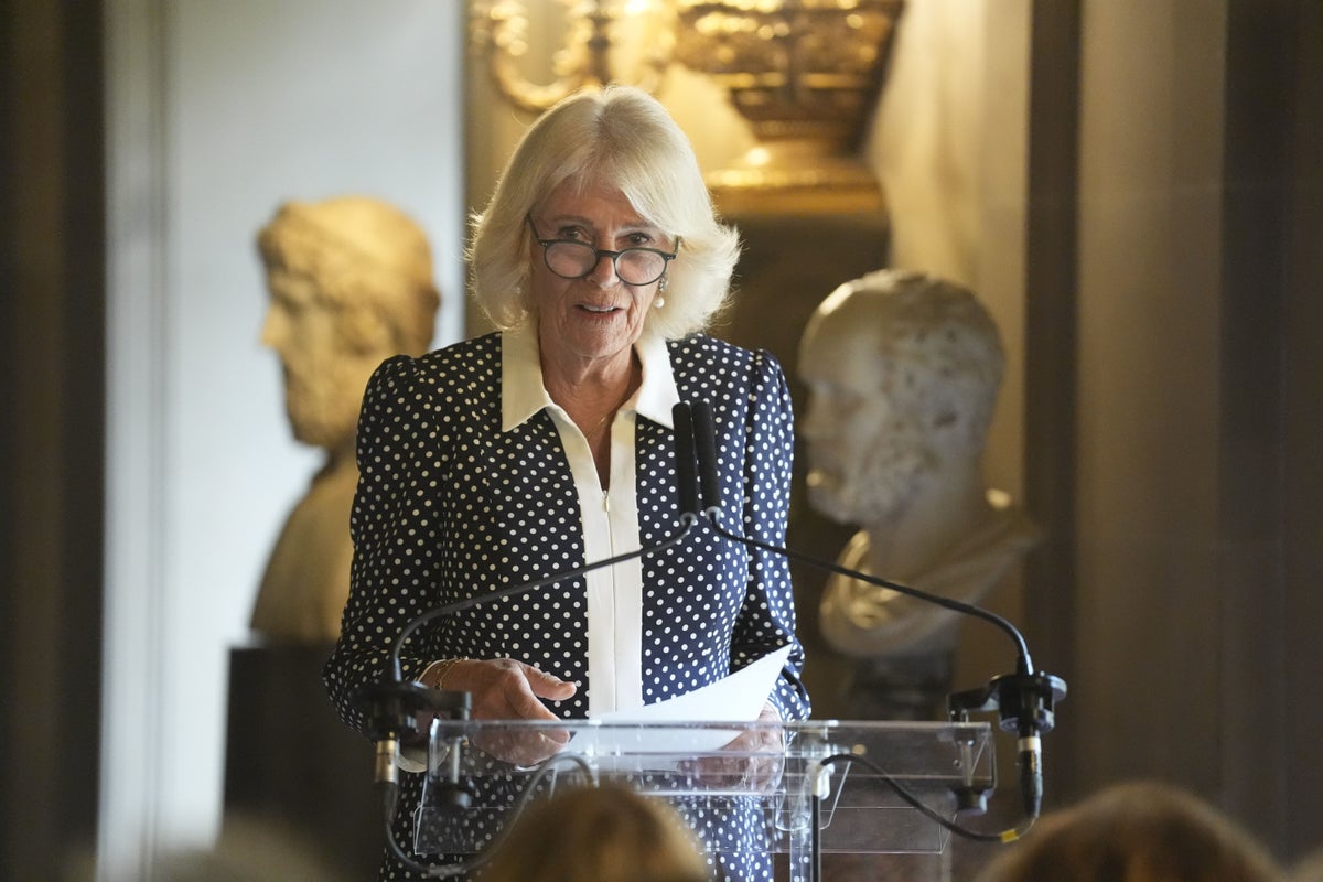 Queen Camilla Honors Colin Firth's 'Pride and Prejudice' Scene at Derbyshire Literary Festival