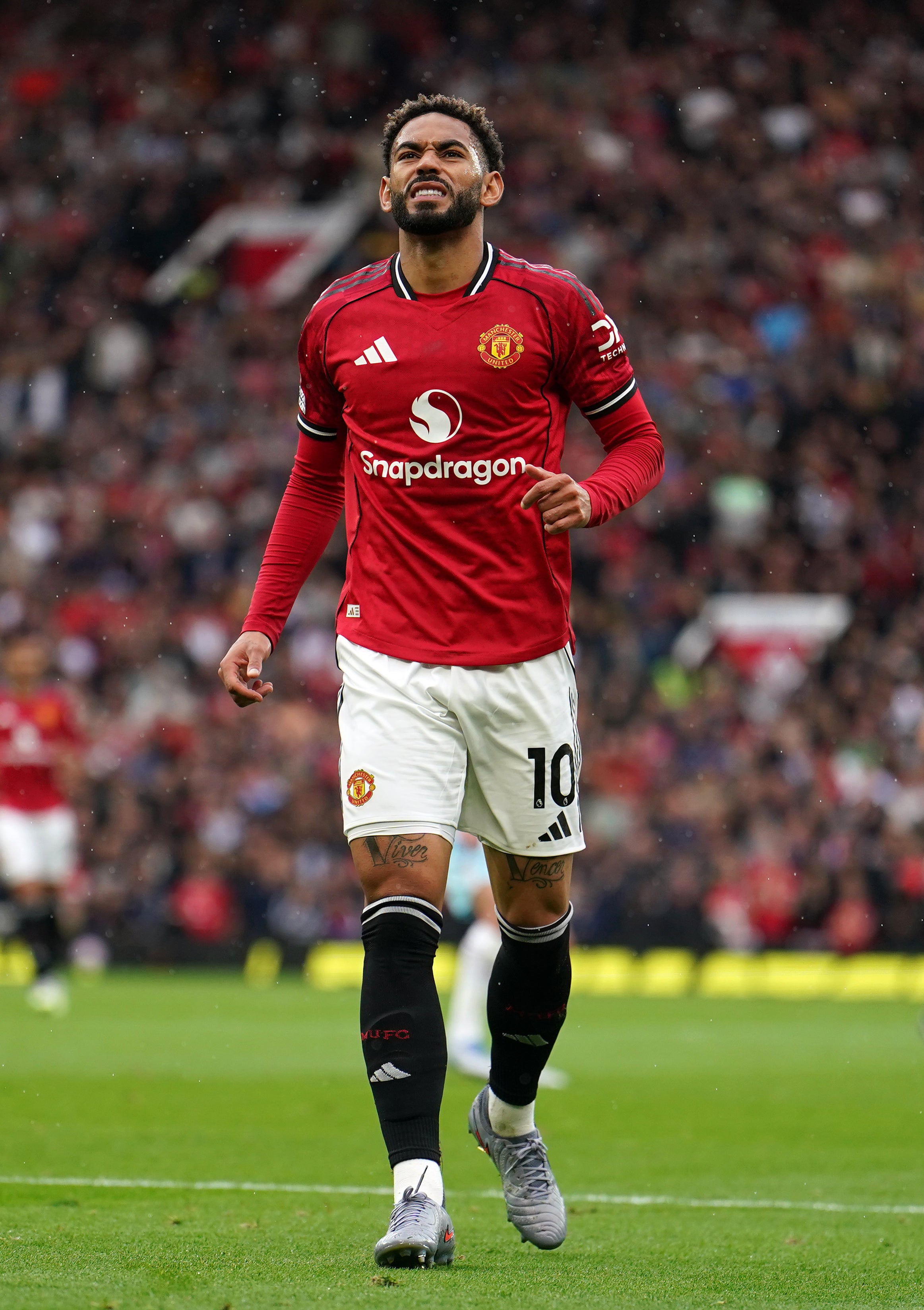 Matheus Cunha de Manchester United está en forma nuevamente (PA)