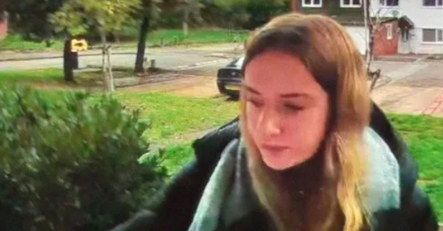 <p>Lily Higgins was last caught leaving her home in Leicestershire on doorbell camera footage</p>