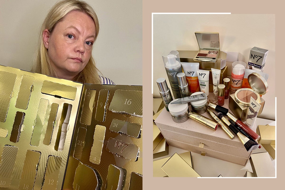 No7's 2025 beauty advent calendar review: Perfect for mature skin