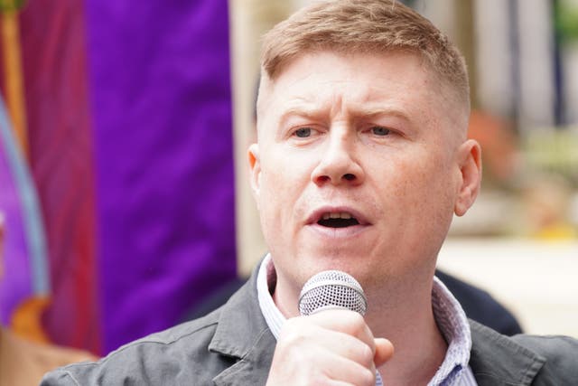 Eddie Dempsey, RMT’s general secretary, said some bus workers were being left behind on pay (Ian West/PA)