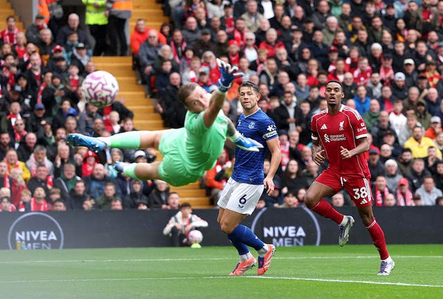 <p>Ryan Gravenberch scored and assisted for Liverpool in their 2-1 win over Everton</p>
