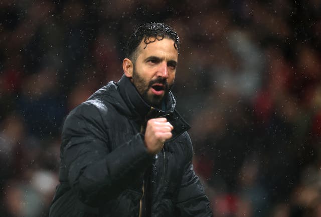 <p>Ruben Amorim has called on his team to string together Premier League wins for the first time in his reign</p>