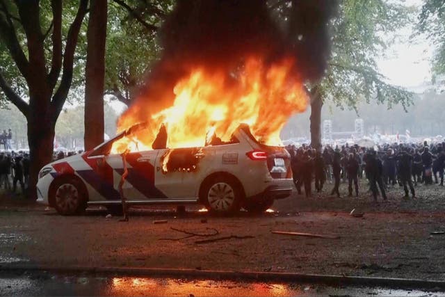 Netherlands Protest Clashes