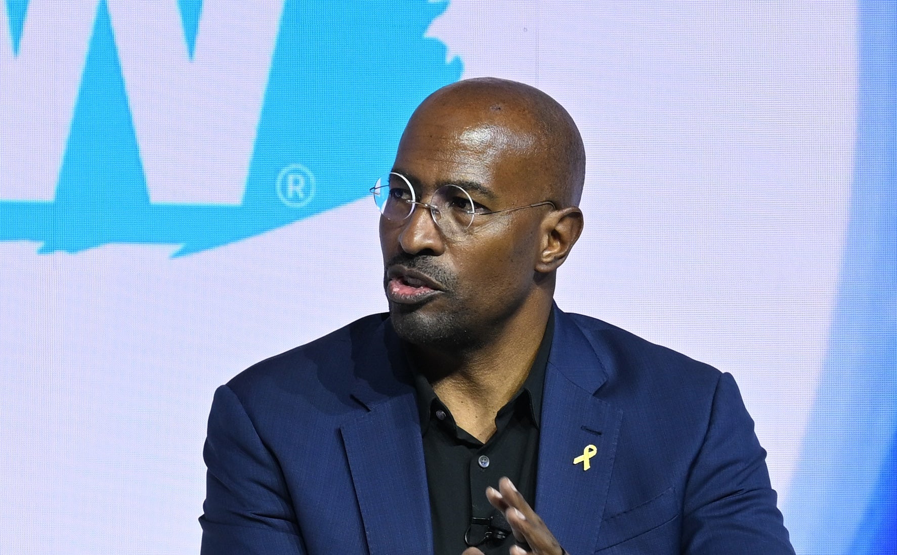 CNN contributor Van Jones, pictured in March, revealed Charlie Kirk sent him a final message the day before his assassination as the two argued online