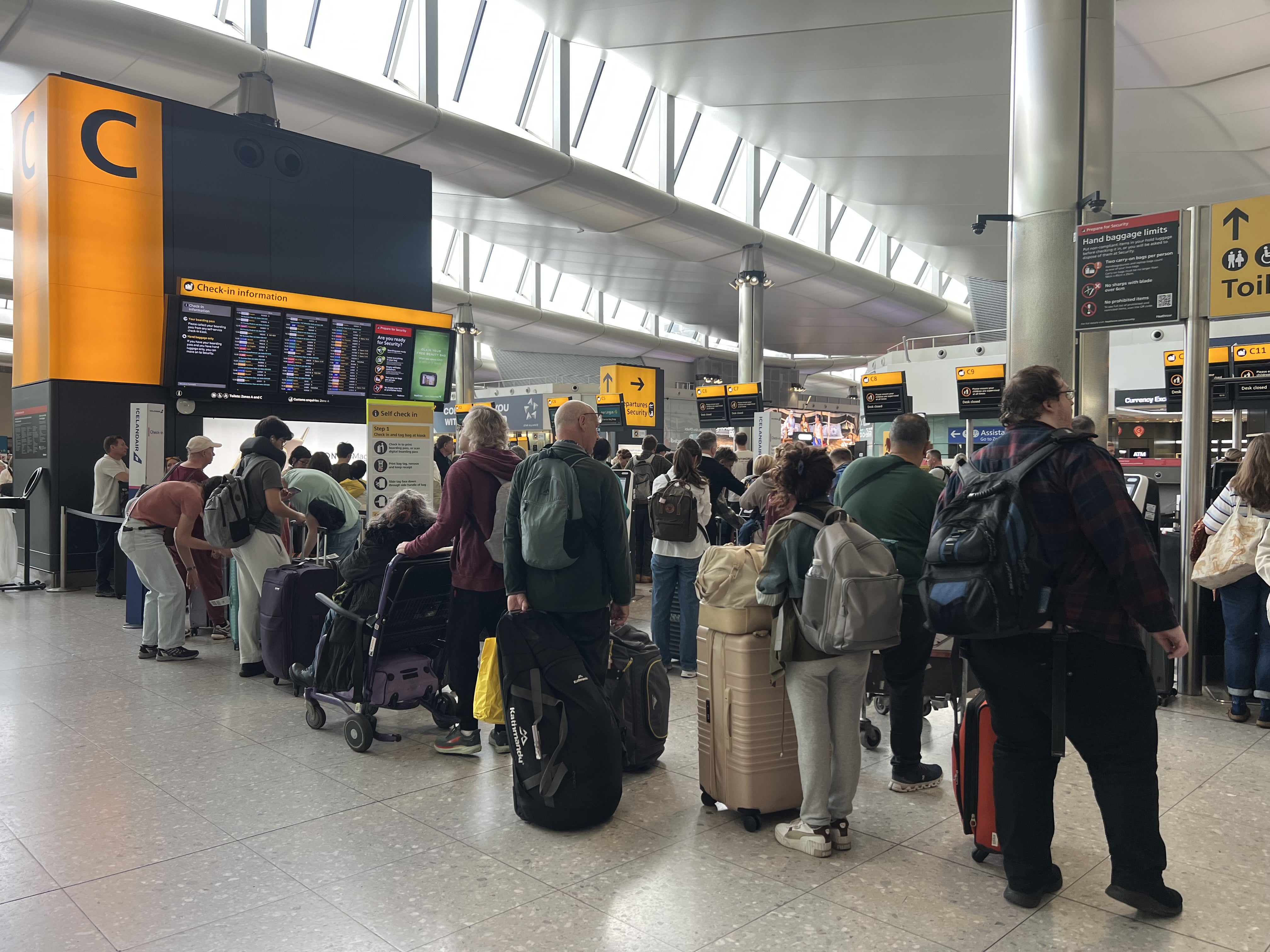 Heathrow was one of many airports in Europe targeted by a cyber attack(Maja Smiejkowska/PA)