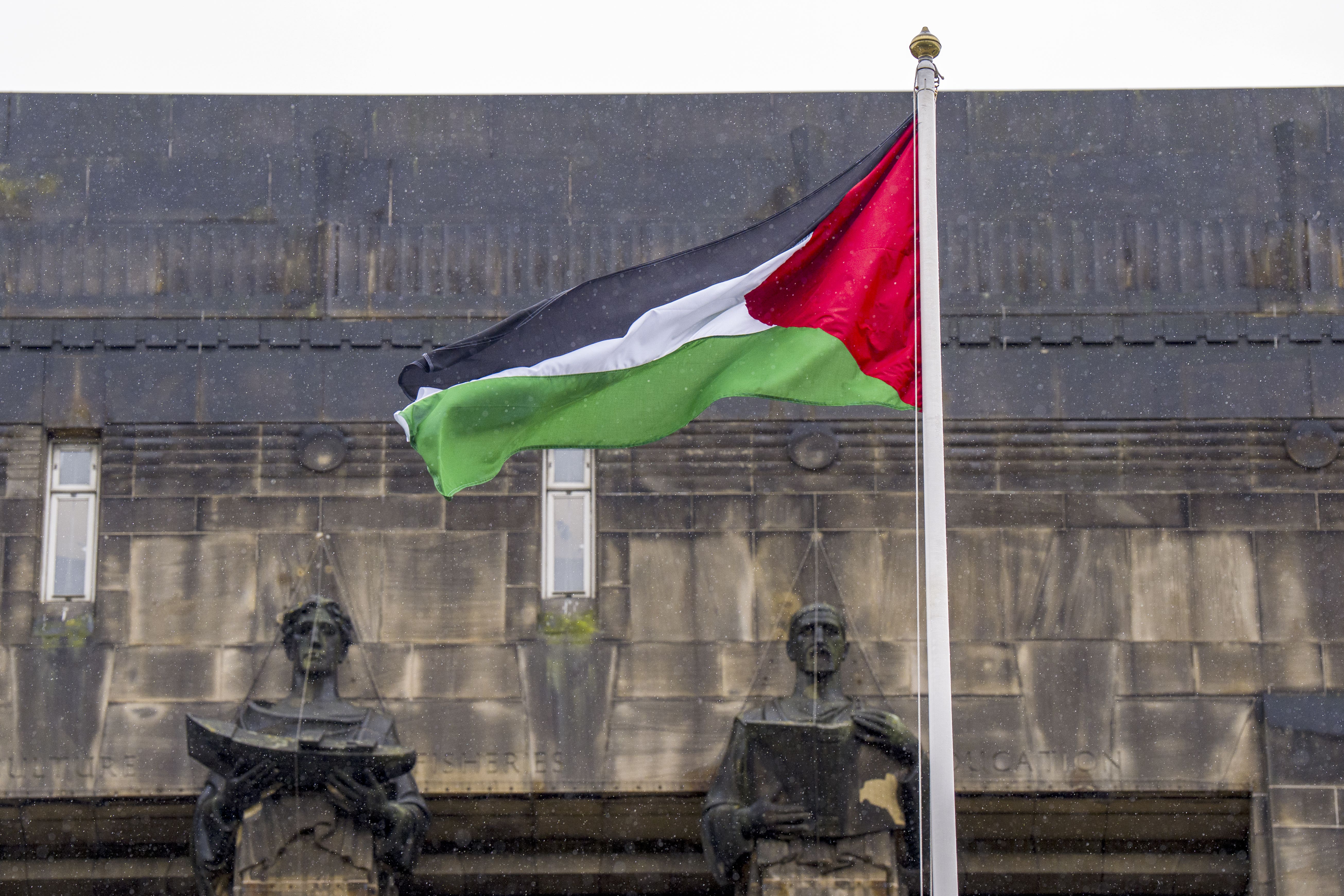 The UK is set to recognise a Palestinian state on Sunday (Jane Barlow/PA)