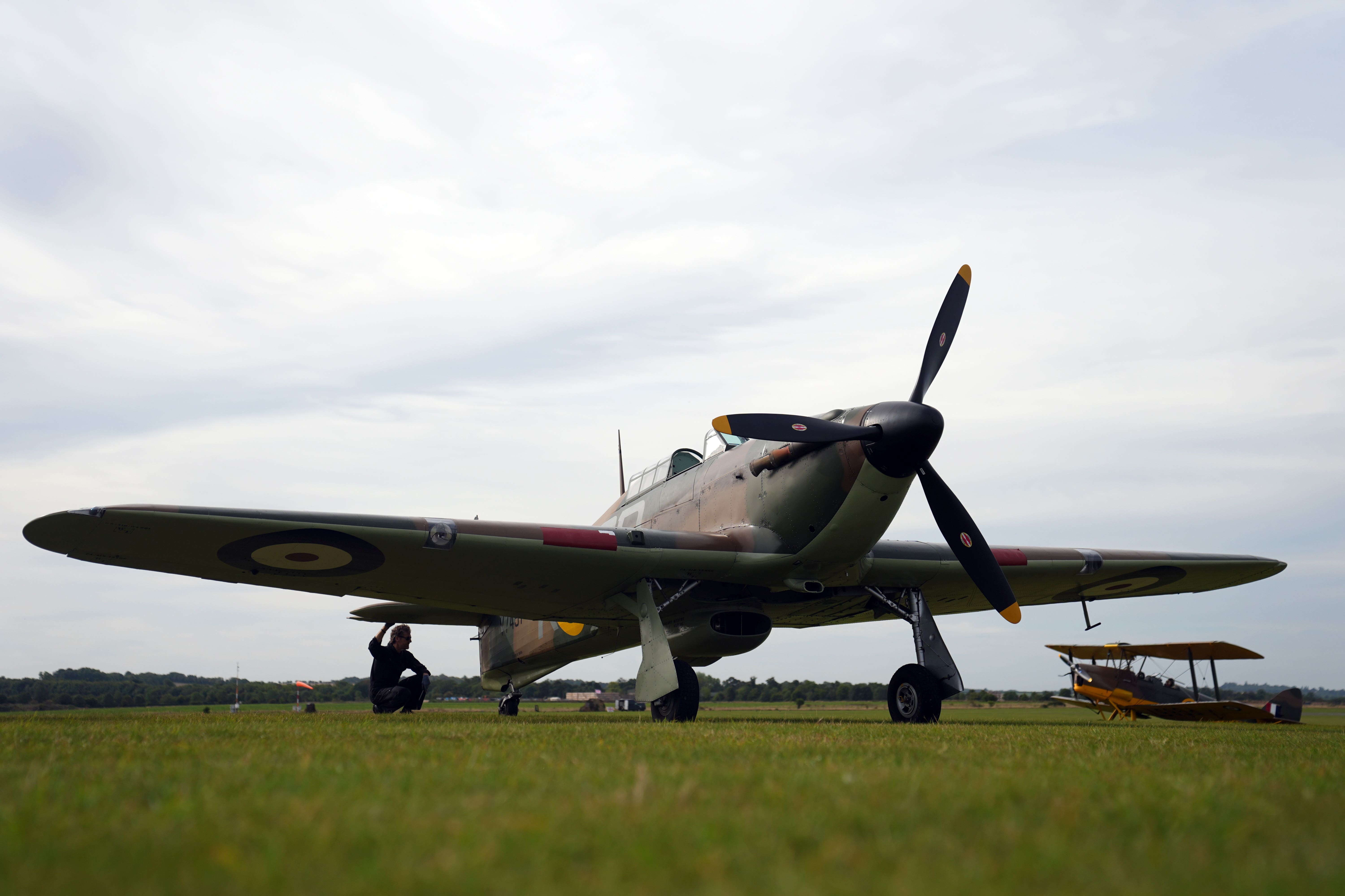 The Battle of Britain is being commemorated (Joe Giddens/PA)