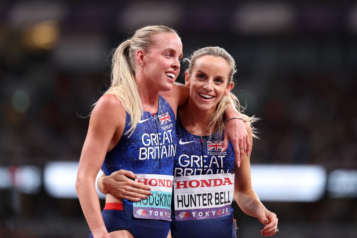 World Athletics Championships live: Keely Hodgkinson beaten to 800m gold as George Mills goes in 5000m final