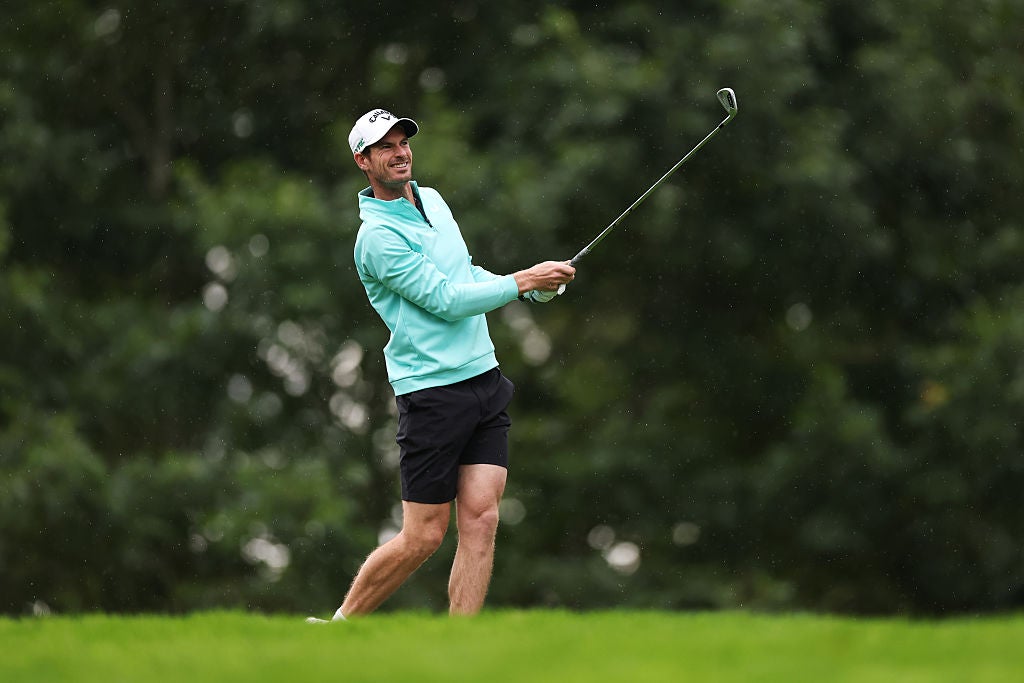 Murray ha tomado golf en su retiro, recientemente en el BMW PGA Championship Pro-Am en Wentworth