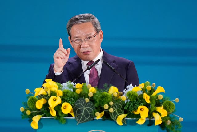 <p>China's premier Li Qiang</p>