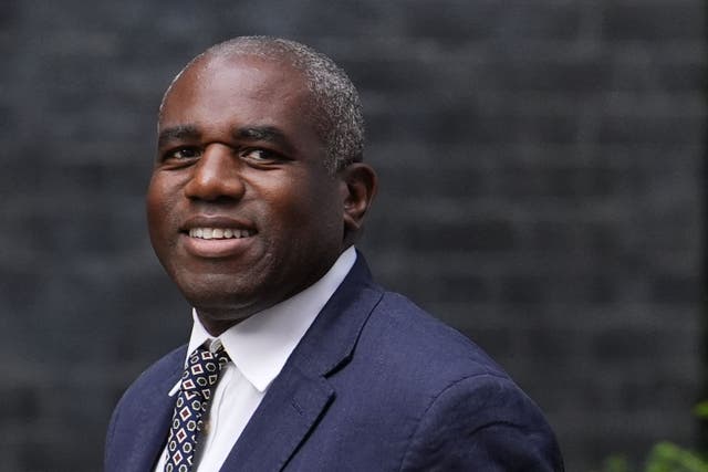 Justice Secretary and Deputy Prime Minister, David Lammy (PA)