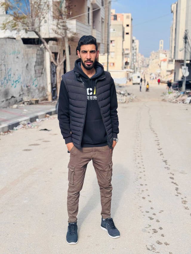 <p>Samed Wajjeh works as a photographer in Gaza</p>