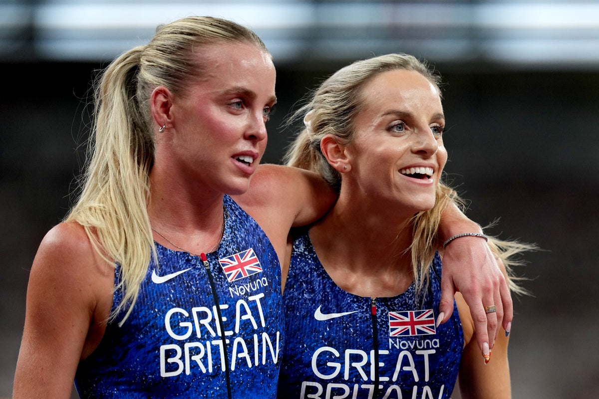 Georgia Hunter Bell delighted to beat roommate Keely Hodgkinson at Worlds amid GB gloom at no golds