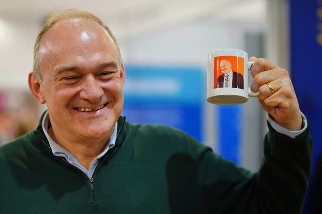 <p>Sir Ed Davey suggested he was open to changing his mind on the issue of ID cards </p>
