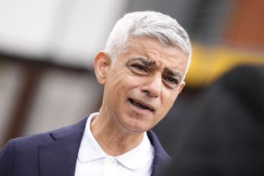 <p>Mayor of London Sadiq Khan: ‘I’m just thankful that we have record numbers of Americans coming to London’</p>