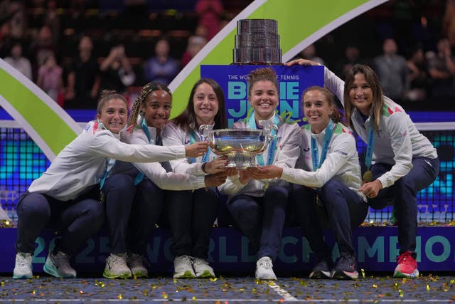 Italy claimed victory in the BJK Cup (AP Photo/Andy Wong)