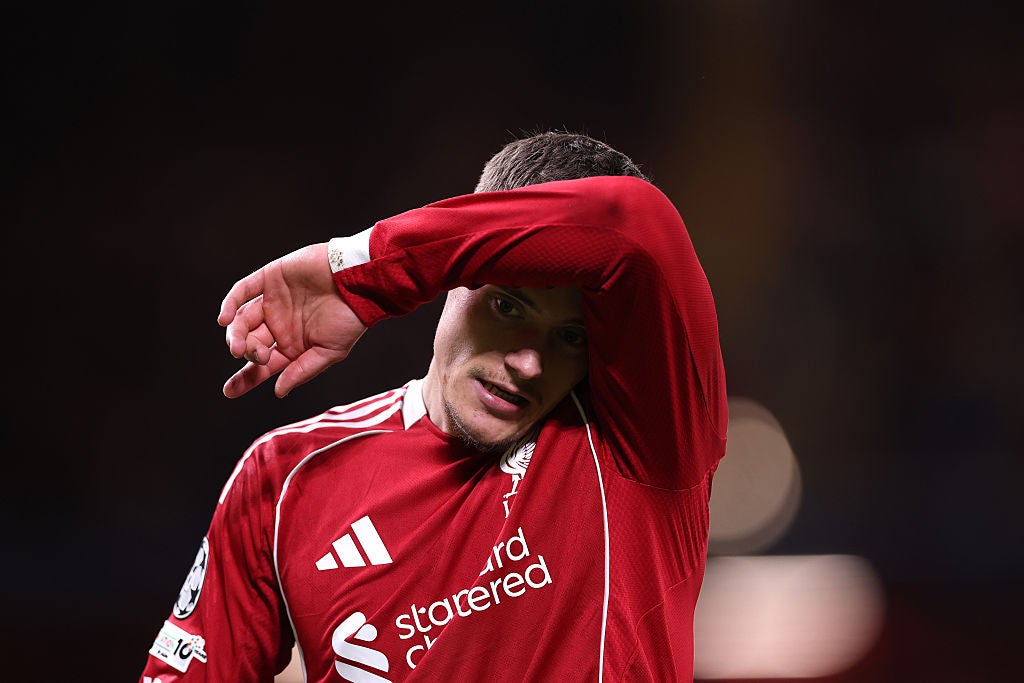 Wirtz's only goal contribution of his Liverpool career so far came in the Community Shield