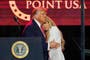Trump calls Charlie Kirk an ‘American hero’ at memorial: Live