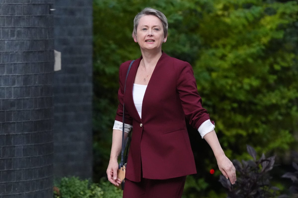 Cooper warns Israel not to retaliate after UK recognises Palestine