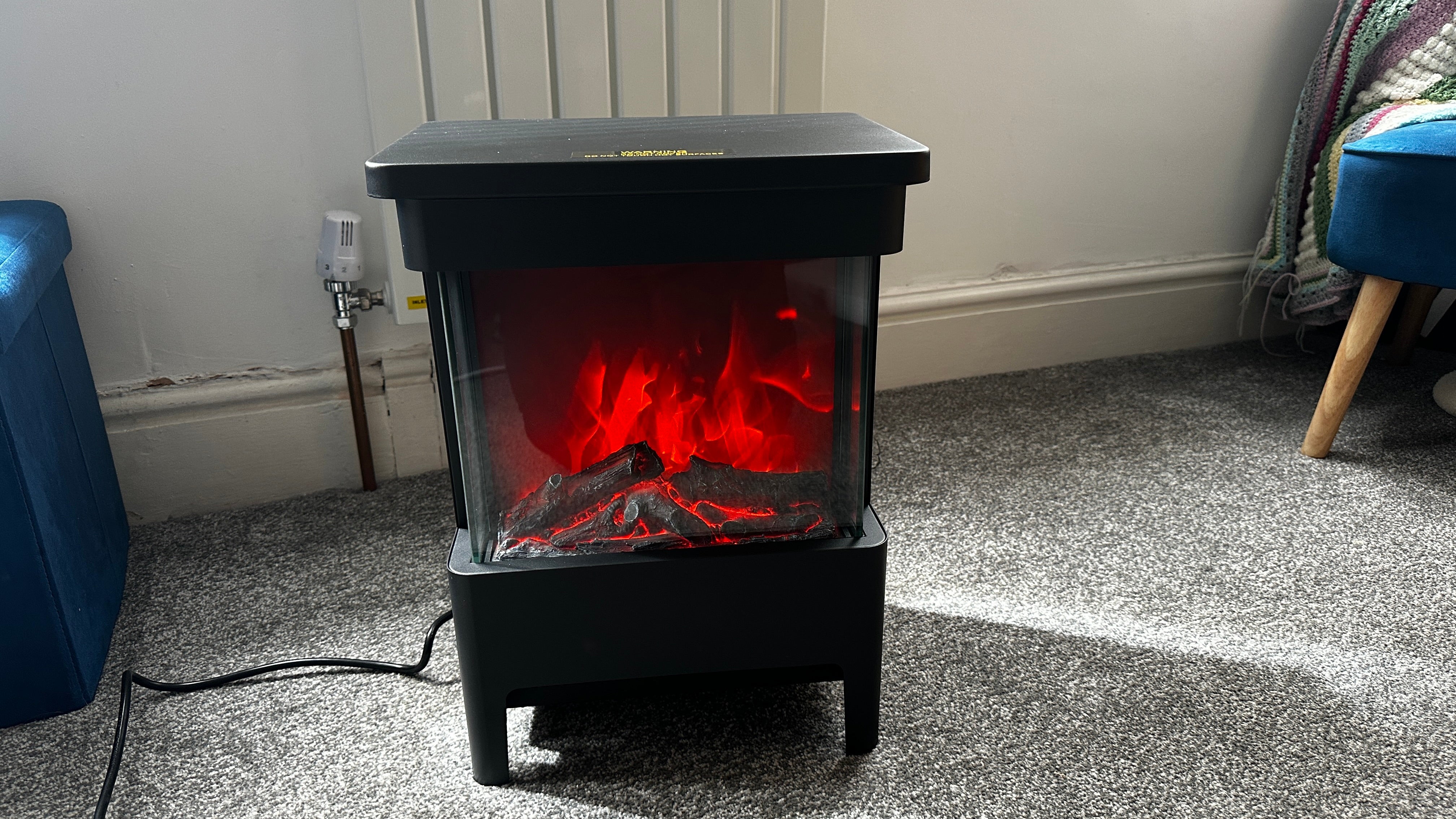 indybest best portable heaters review VonHaus glass front house heater