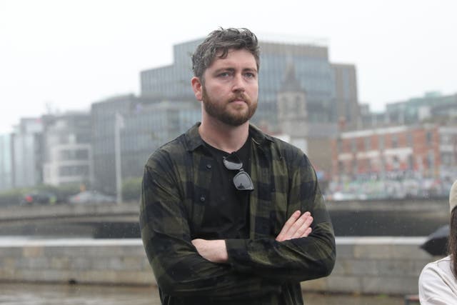 The 36-year-old millionaire entrepreneur was among several hopefuls pitching to Meath County Council (Gareth Chaney/PA)