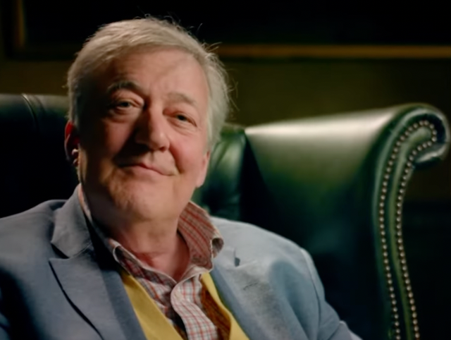 <p>Stephen Fry in the trailer for The Celebrity Traitors</p>