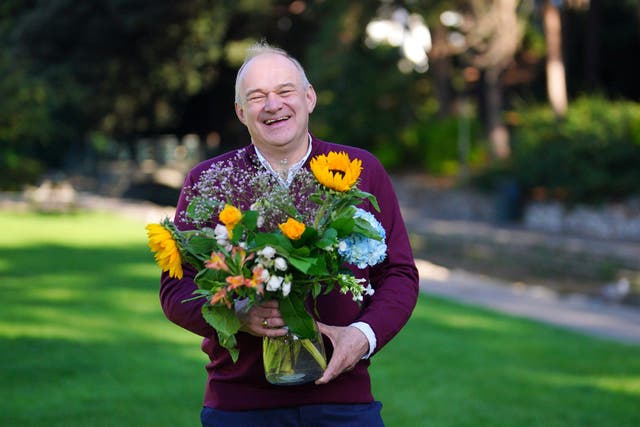 Liberal Democrats leader Sir Ed Davey insisted he was ‘not frightened’ of Reform (Ben Birchall/PA)