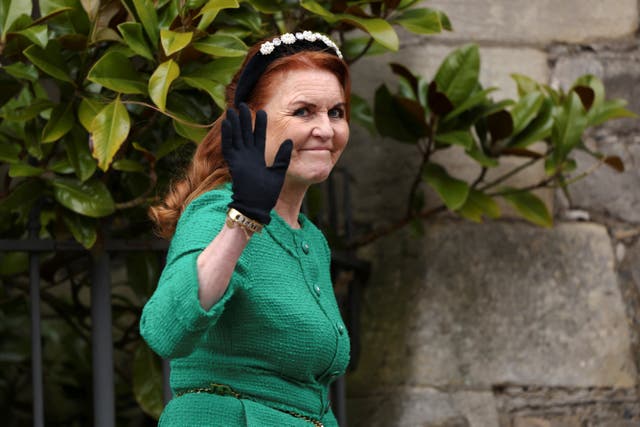 Several charities have cut ties with Sarah, Duchess of York (Hollie Adams/PA)