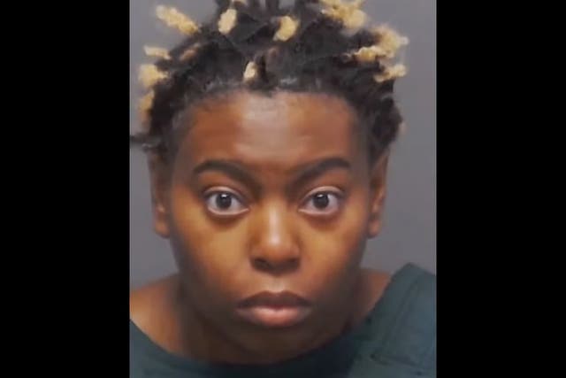 <p>Tiona Lasaisha Islar, 28, was arrested after her two children were found dead in her vehicle</p>