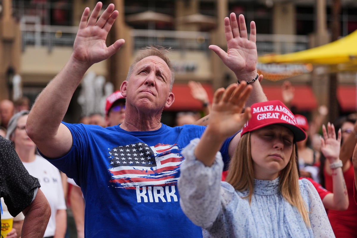 Some admirers of Charlie Kirk hope response to his death signals start of a religious revival