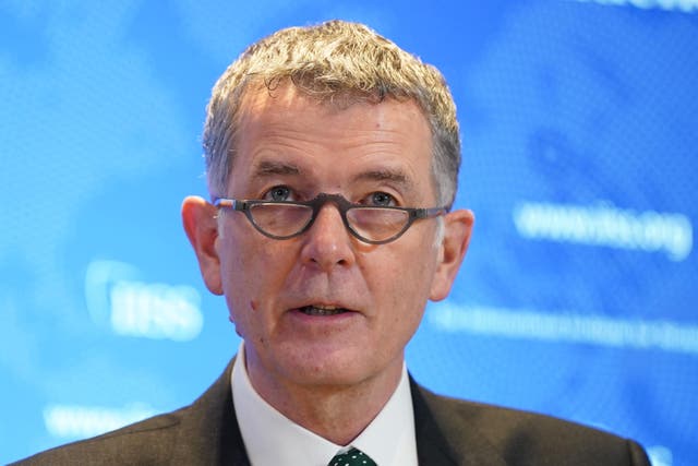 Outgoing MI6 chief Sir Richard Moore (Stefan Rousseau/PA)