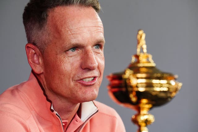 Luke Donald’s European team swept to a 16.5-10.5 victory over the United States in 2023 (David Davies/PA)