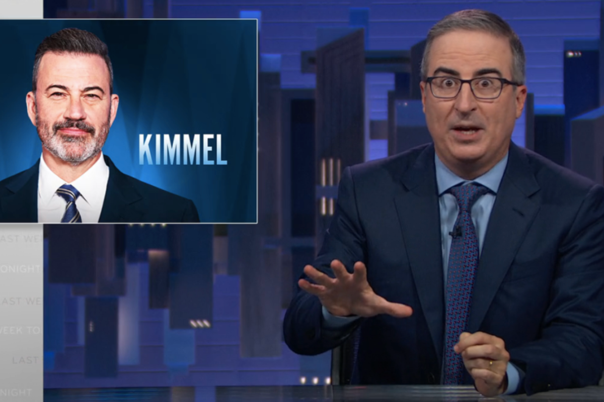 John Oliver says ‘history will remember the cowards’ as he slams Disney CEO over Kimmel suspension