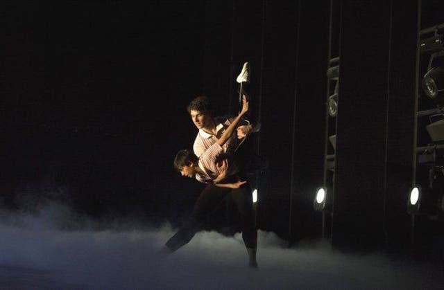 <p>Picture shows ballet star Alexander Loxton playing Older Billy in the West End production of Billy Elliot</p>