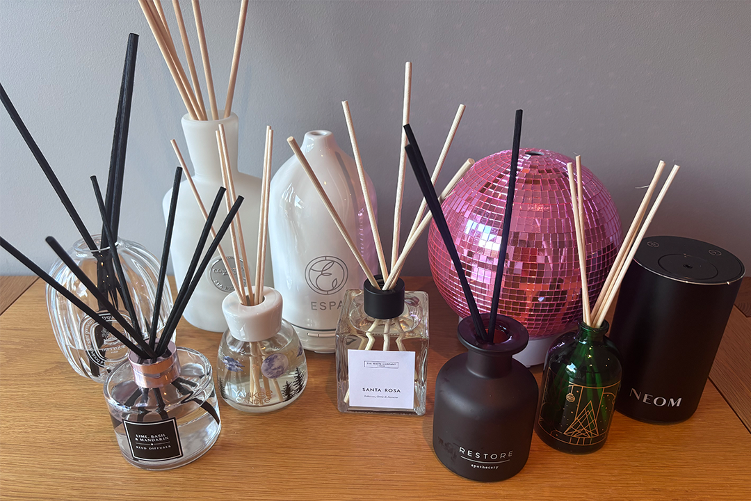 Most diffusers are refillable, reducing the waste around home scenting