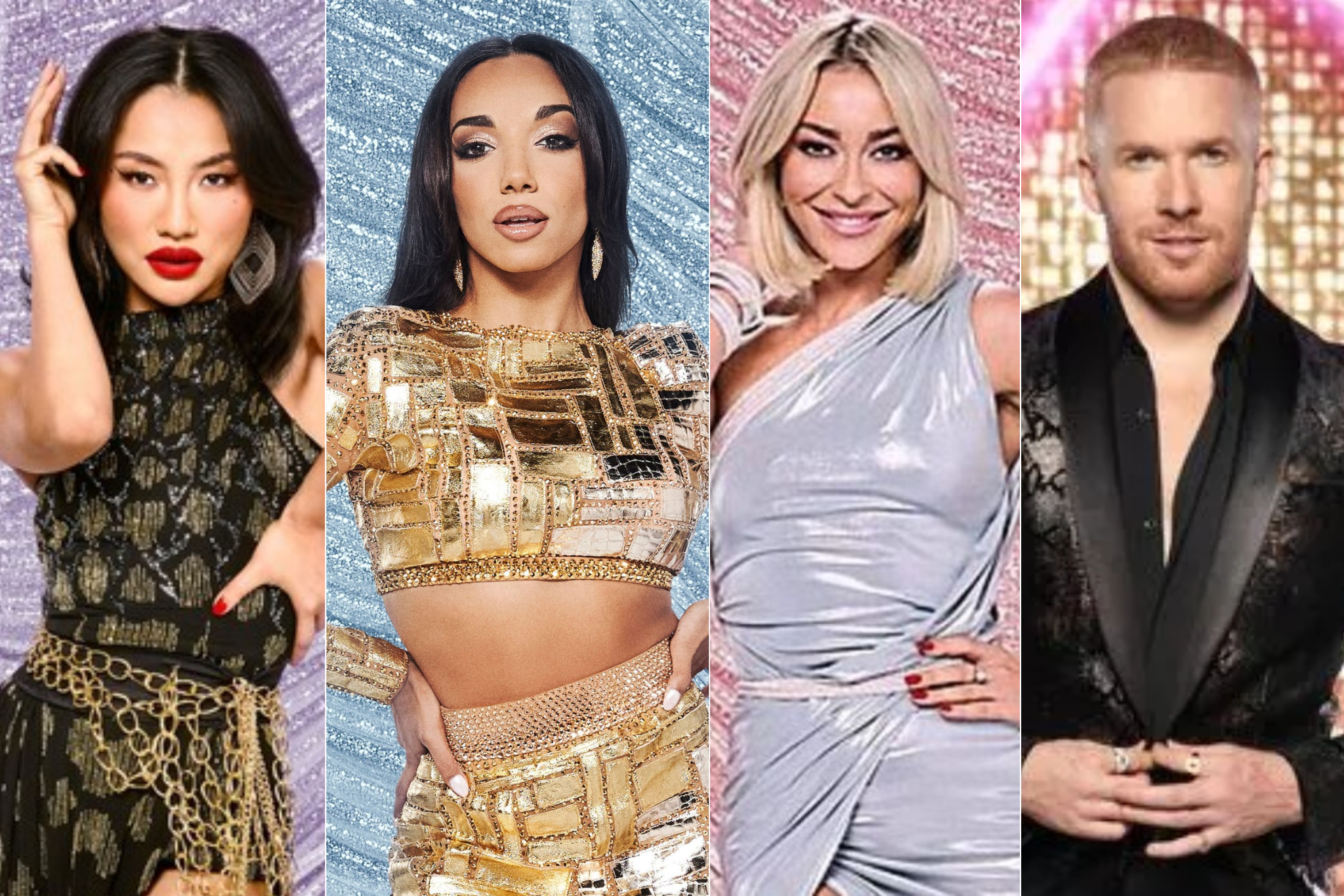 ‘Strictly Come Dancing’ professionals Nancy Xu, Michelle Tsiakkas, Luba Mushtuk and Neil Jones are without partners for the 2025 season