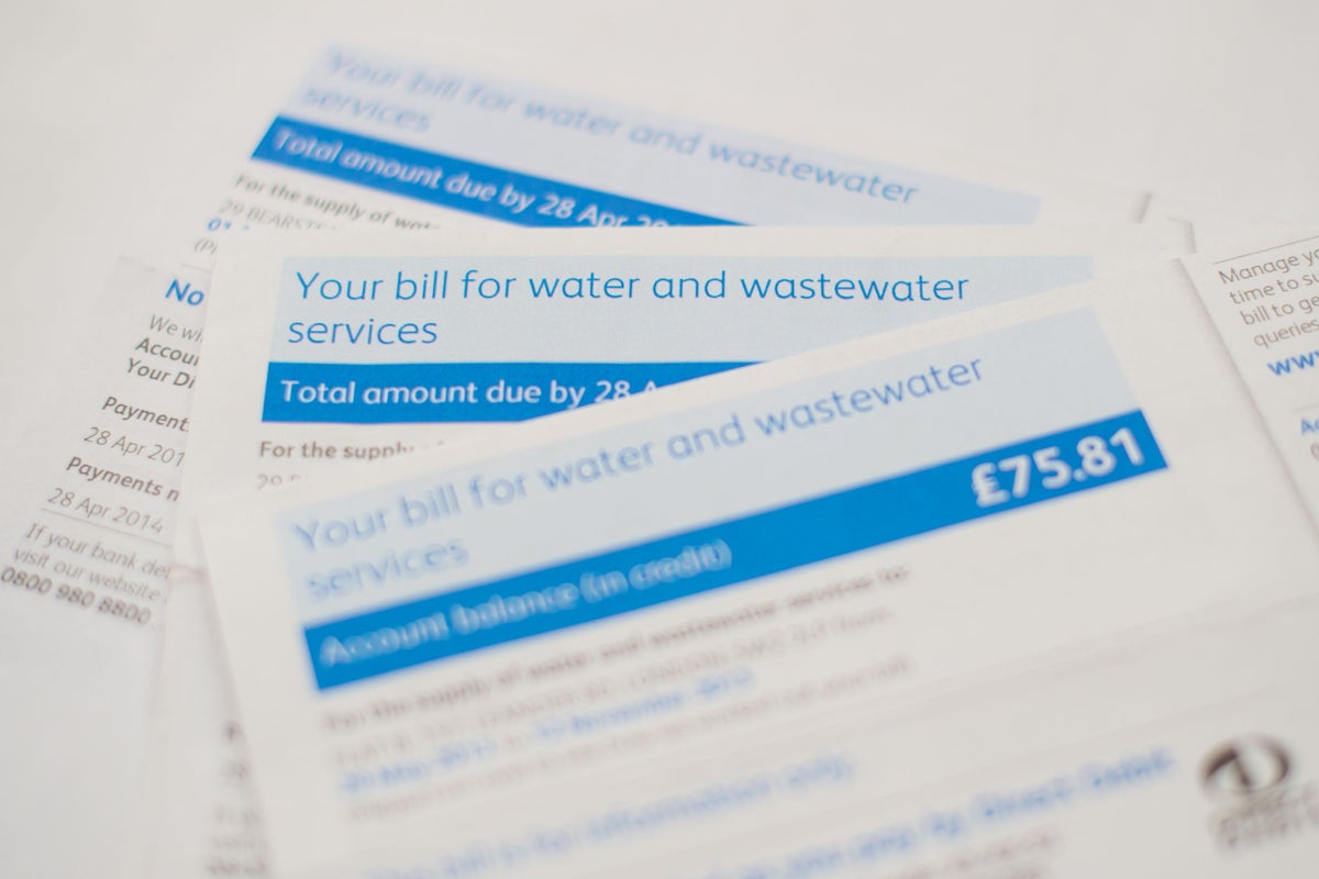 Households face hike in water bills from April