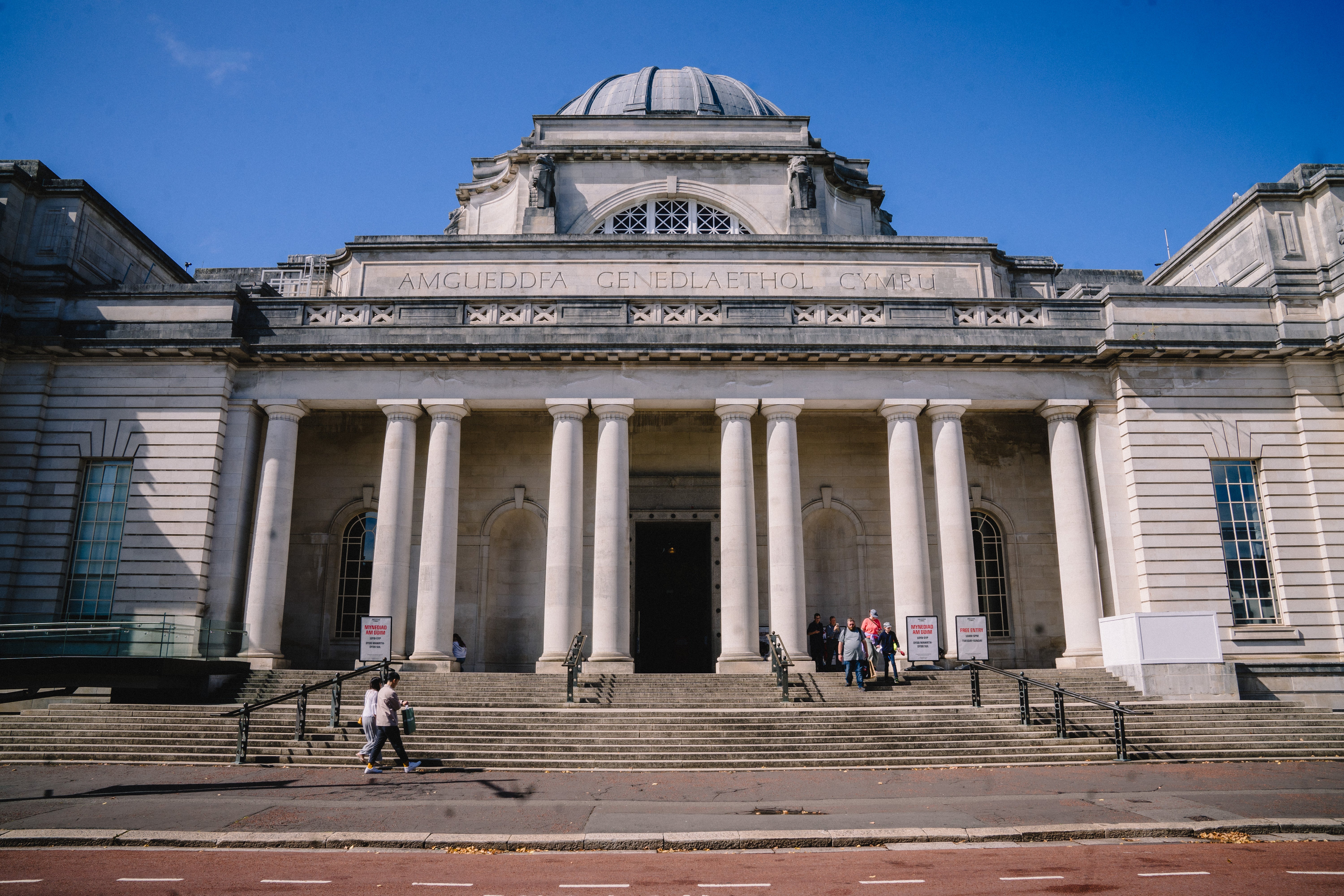 Wales' national art, geology and national history collections can be found in the National Museum Cardiff