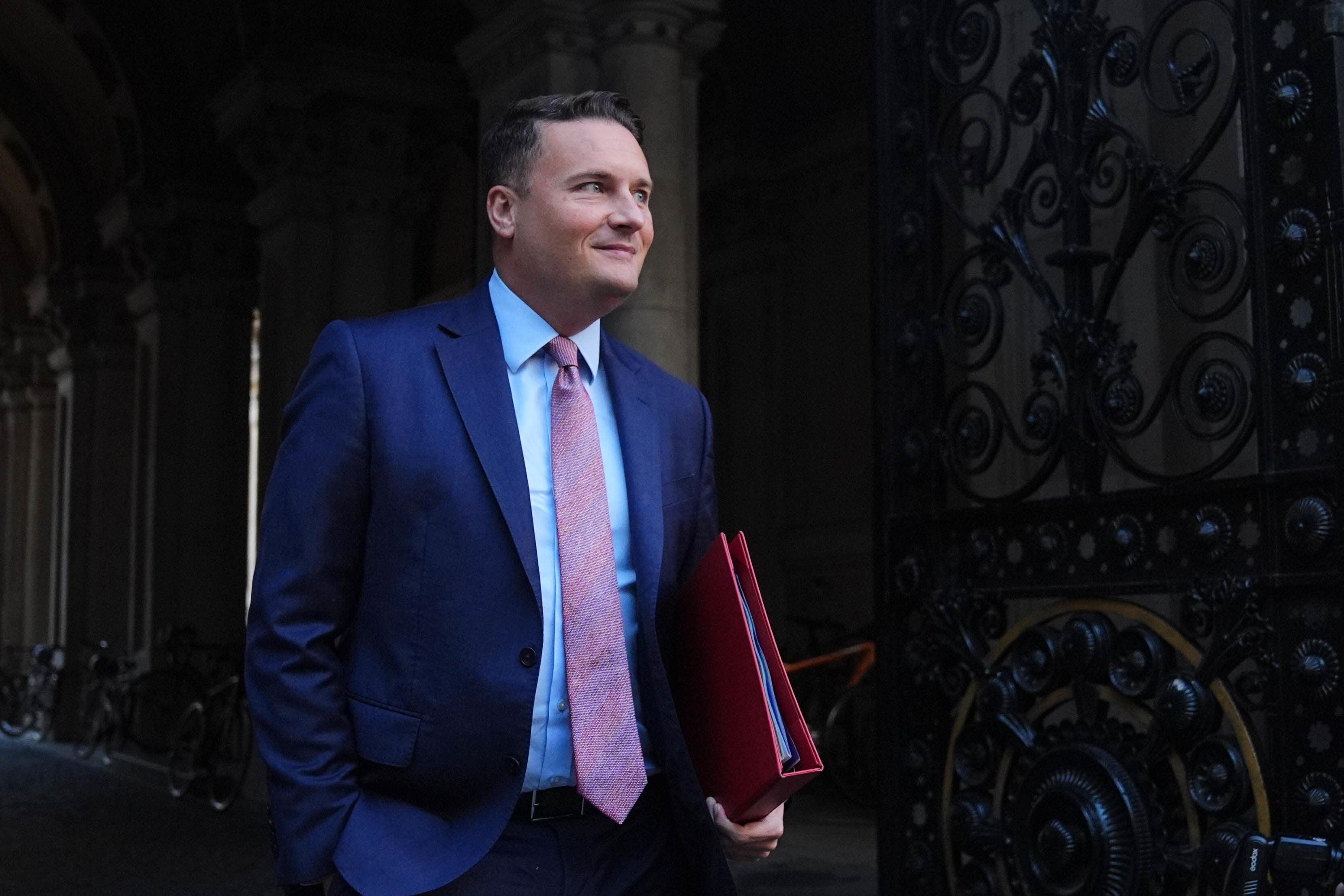 Health Secretary Wes Streeting told ITV’s Lorraine that expectant mothers could ignore claims made by Donald Trump that paracetamol use is linked to autism (James Manning/PA)